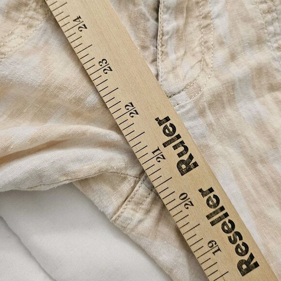 Patagonia Island Hemp Pants Womens 4 Capris Flowy Wide Leg Organic Cotton - Picture 10 of 10